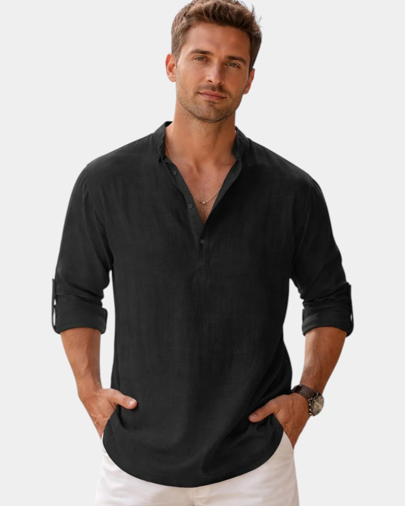 Camisa de Lino para Hombre