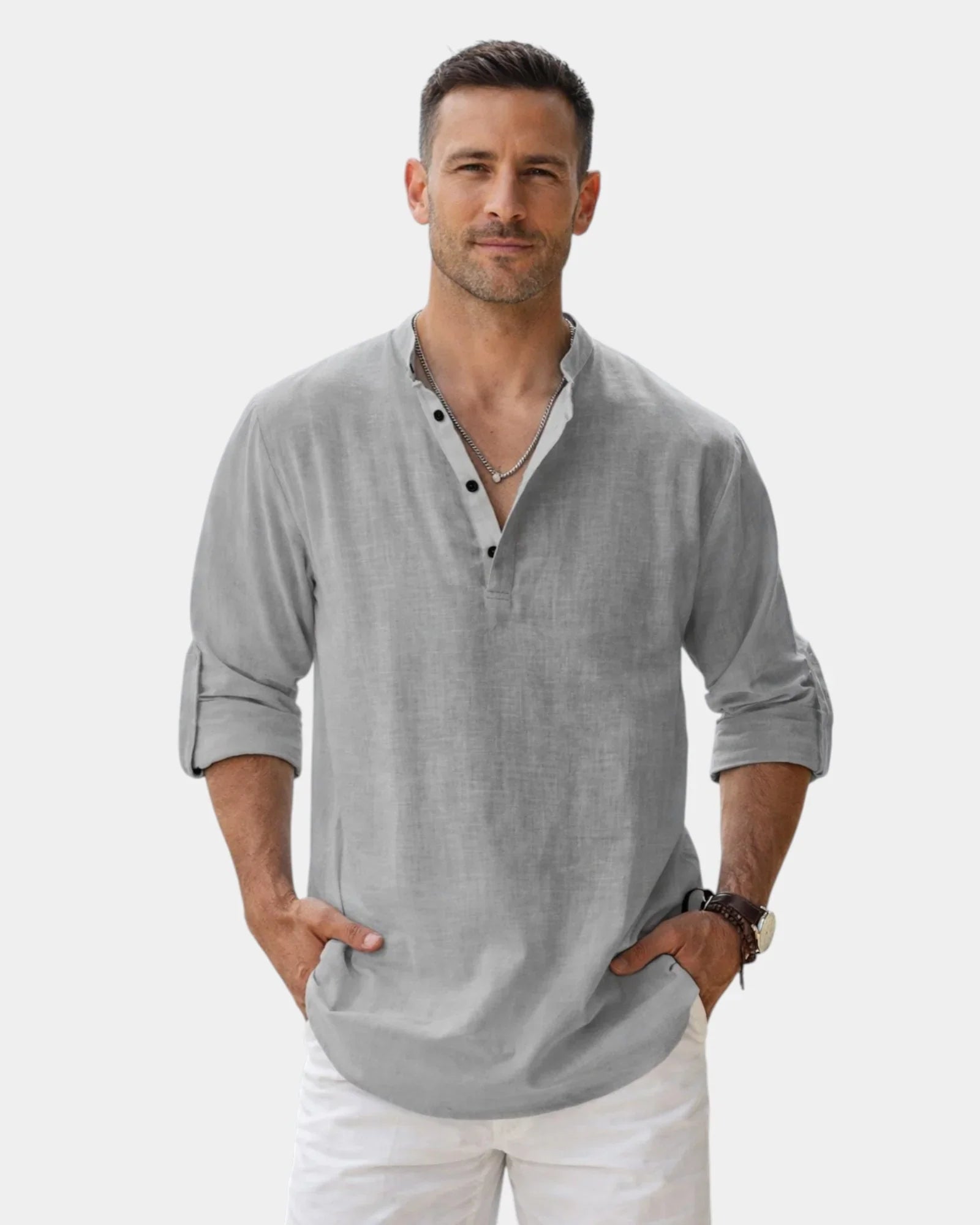 Camisa de Lino para Hombre