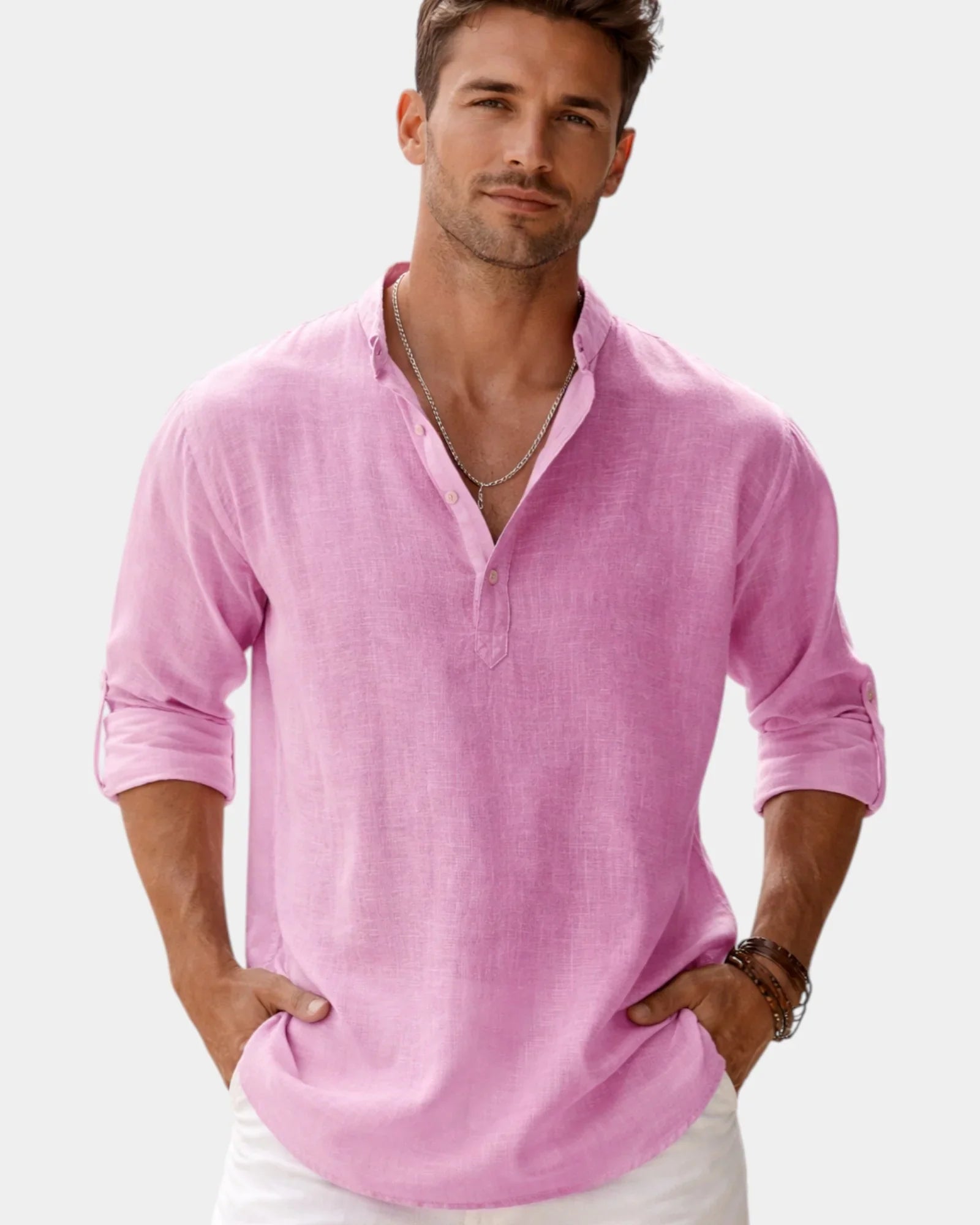 Camisa de Lino para Hombre