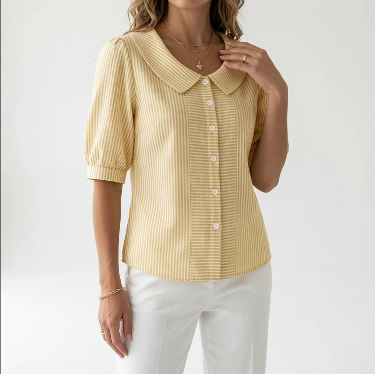 Jasmín™ | Blusa Cotidiana y Fresca
