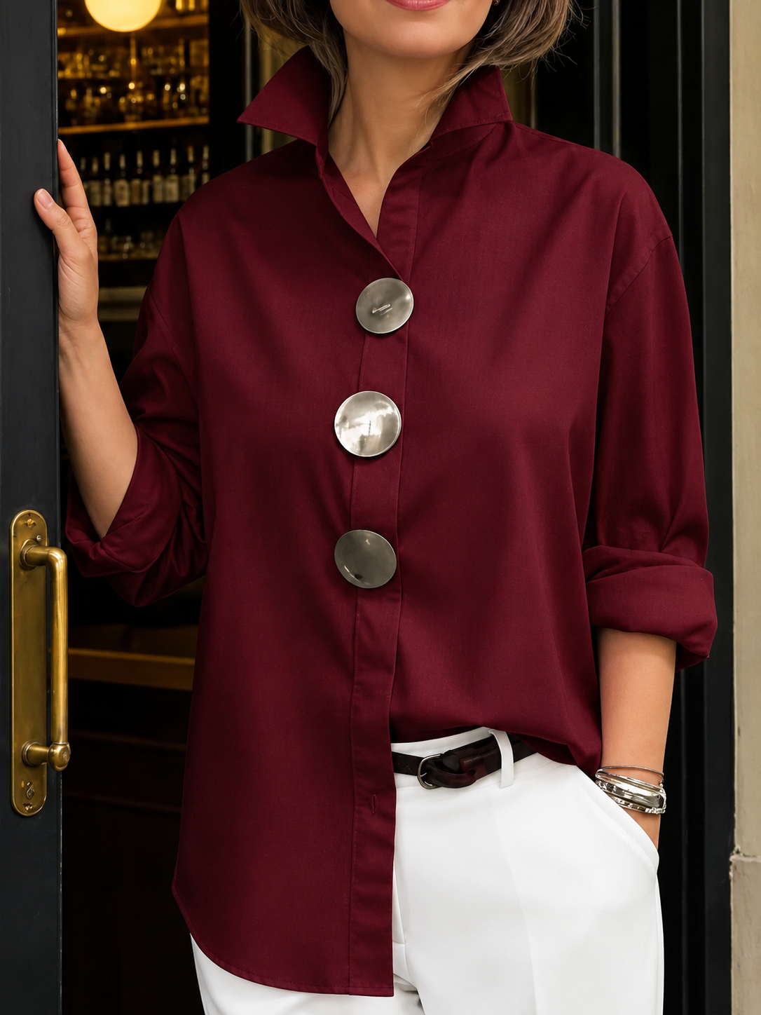 Greta™ | Blusa Sencilla y Cotidiana