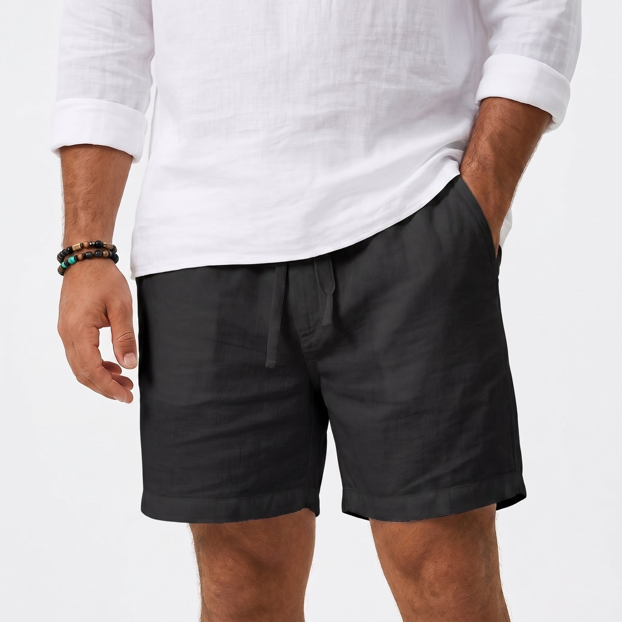 Pantalón Corto de Lino