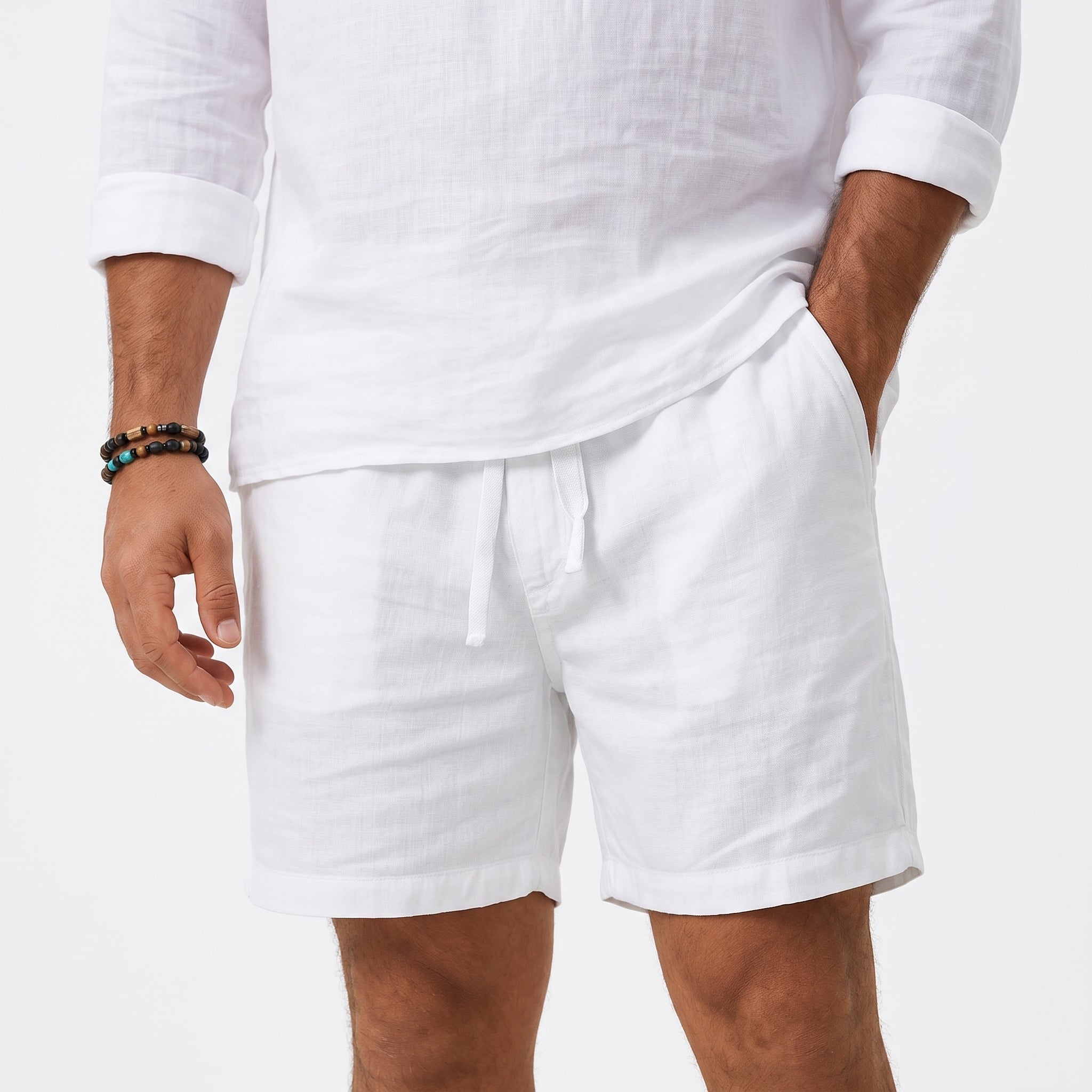 Pantalón Corto de Lino