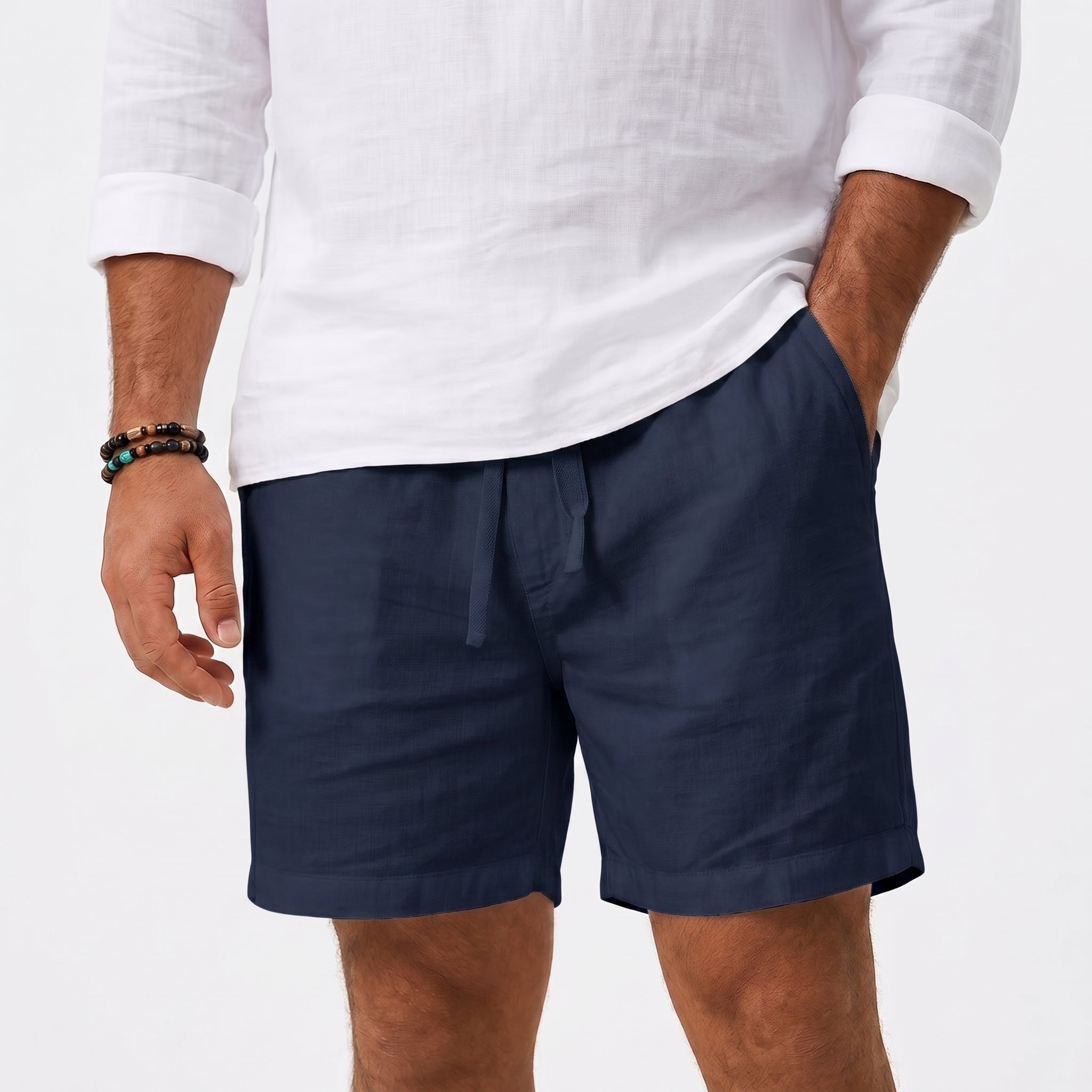 Pantalón Corto de Lino