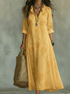 Mariona™ | Vestido Largo de Verano con Estampado Floral