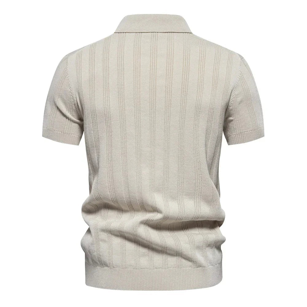 Polo Texturizado de Punto