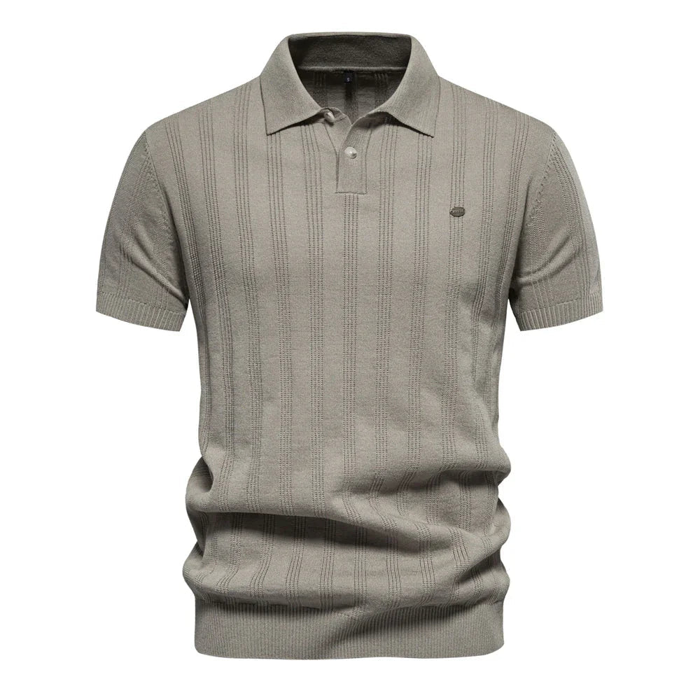 Polo Texturizado de Punto