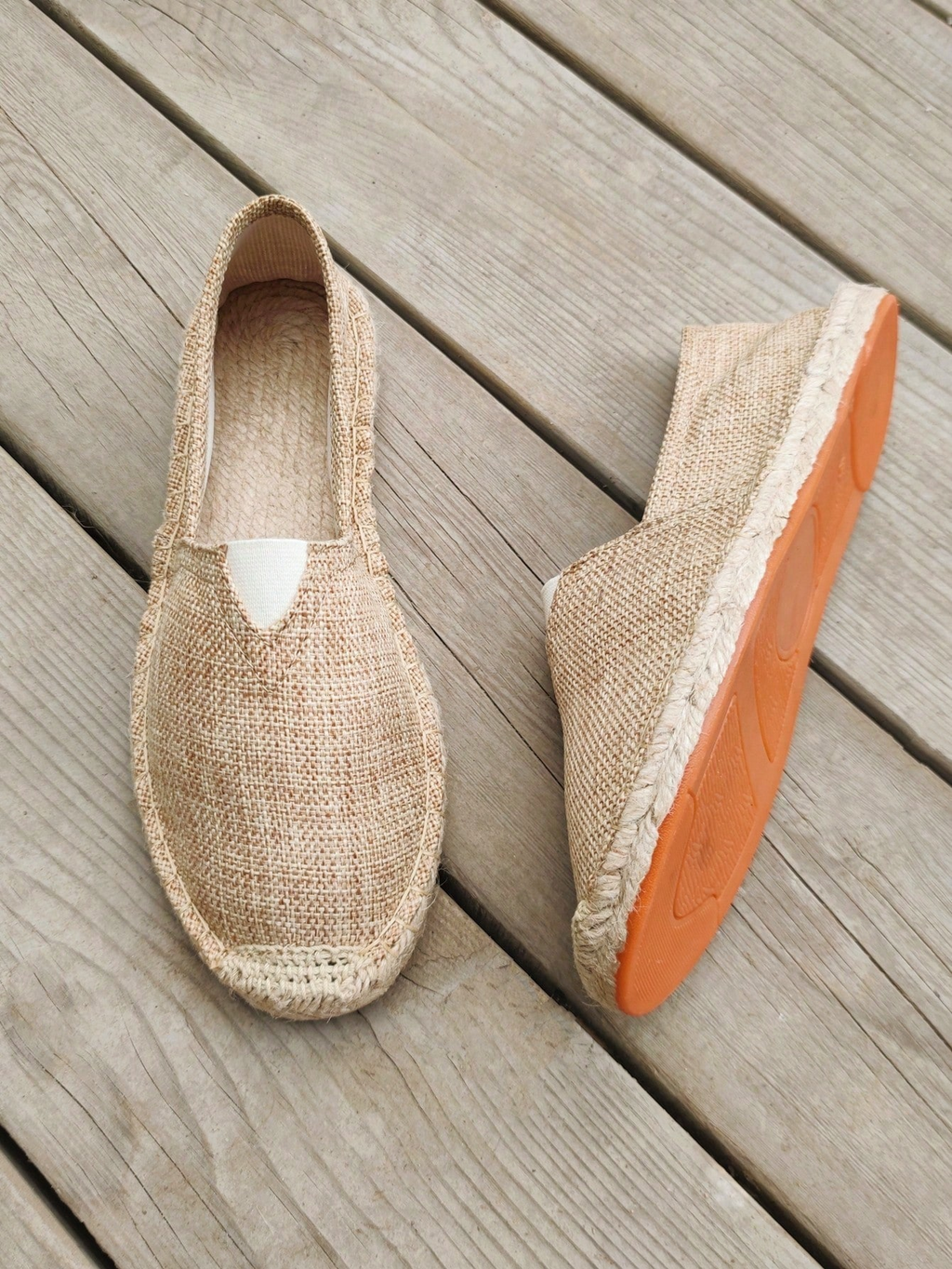 Alpargatas 'Mediterranean Breeze' en Lino Natural