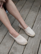 Alpargatas 'Mediterranean Breeze' en Lino Natural