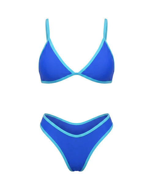 Naomi™ | Bikini Marino con Pureza Sofisticada