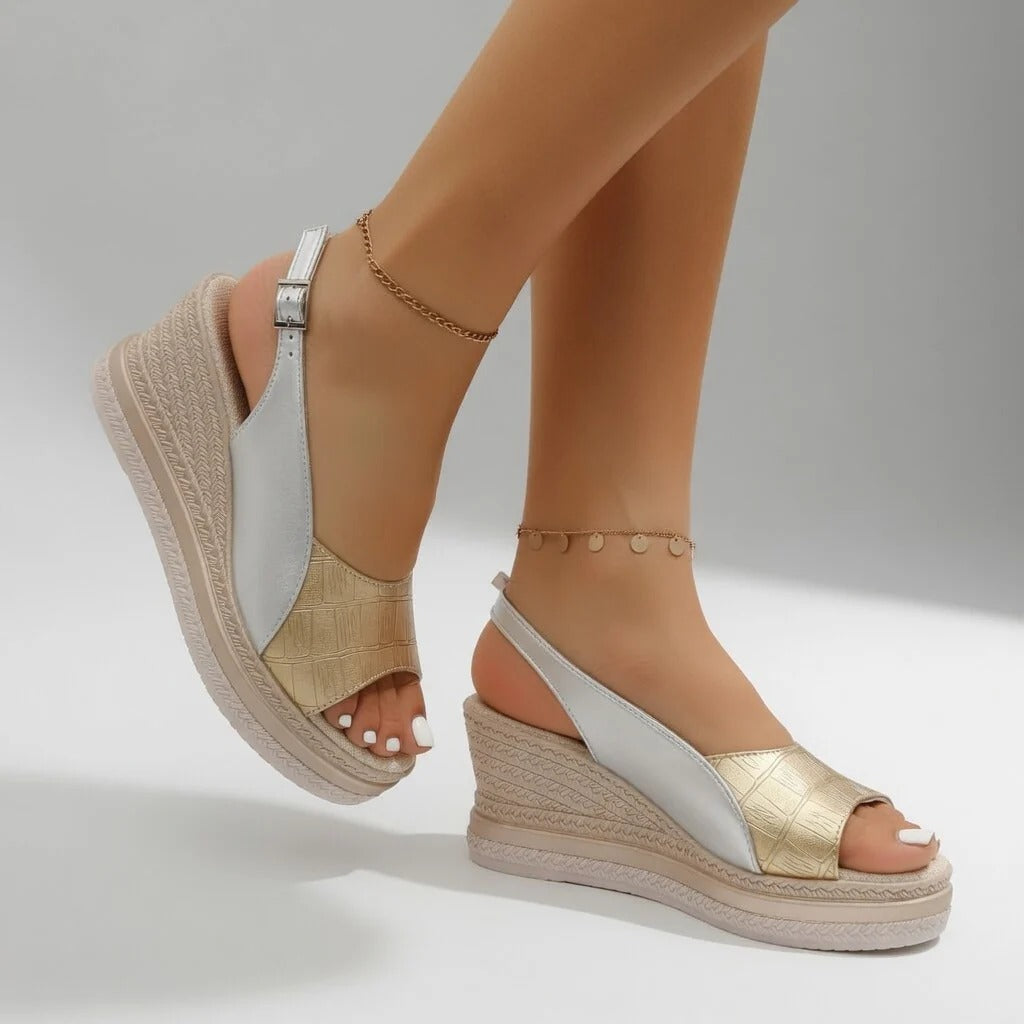 Gabriela ™ | Sandalias con Glamour Lineal