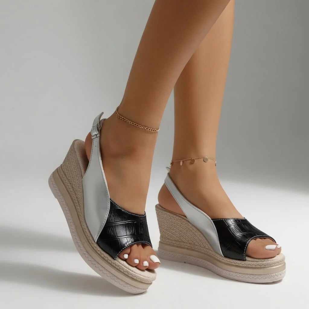 Gabriela ™ | Sandalias con Glamour Lineal