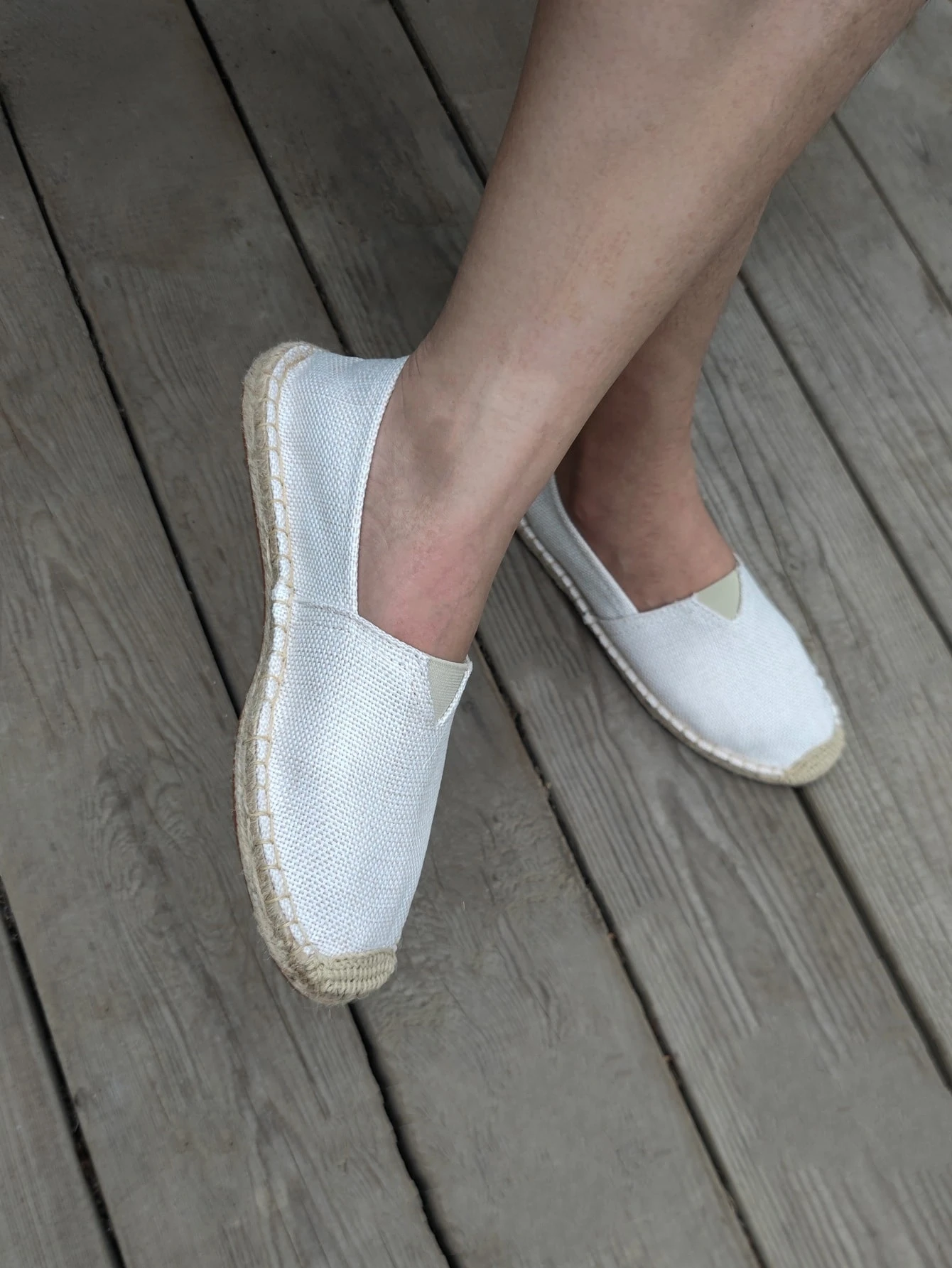 Alpargatas 'Mediterranean Breeze' en Lino Natural