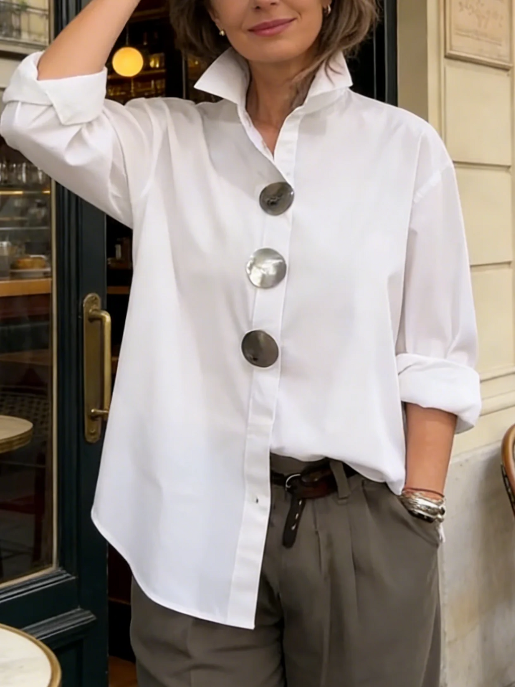 Greta™ | Blusa Sencilla y Cotidiana
