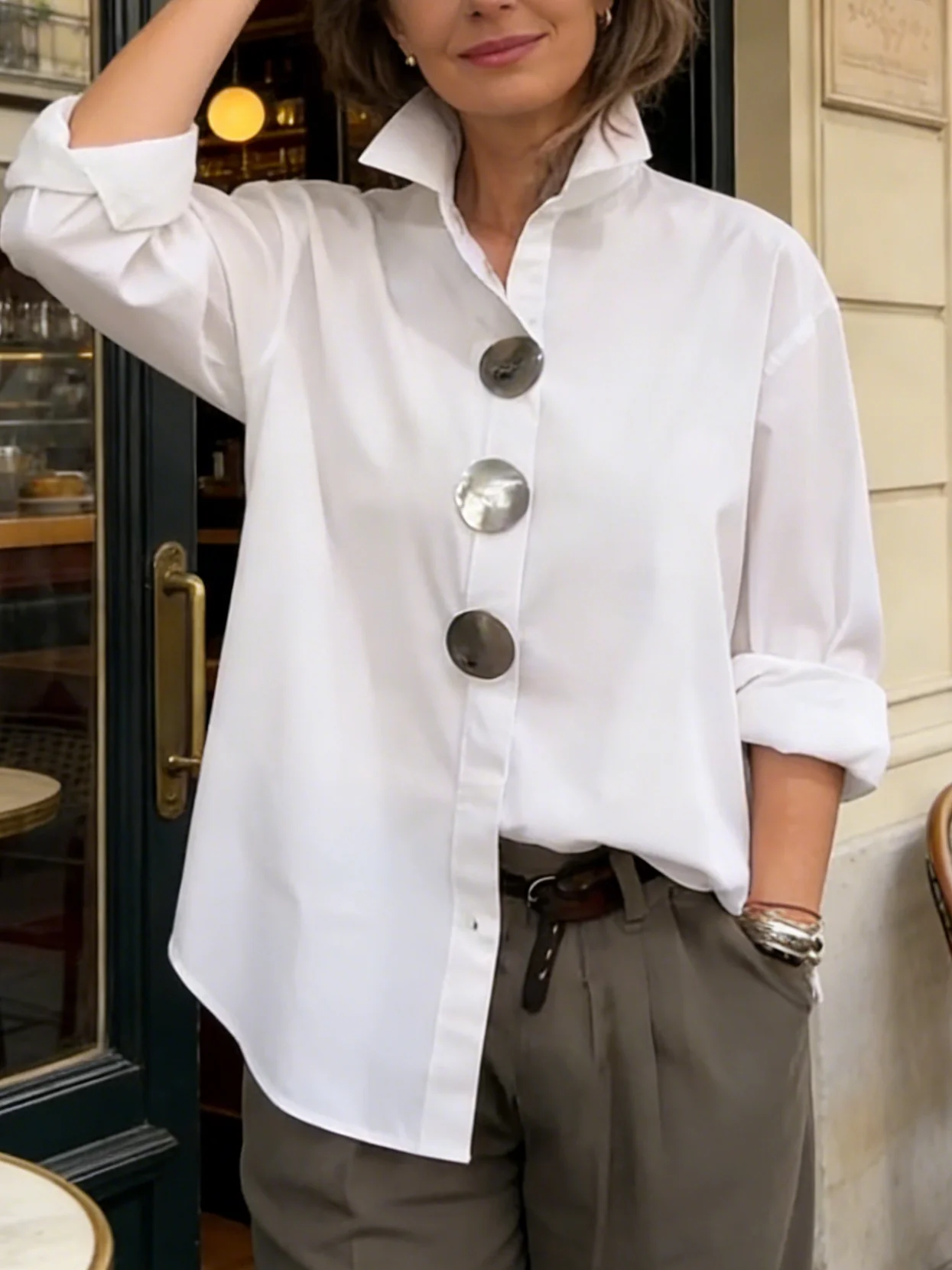 Greta™ | Blusa Sencilla y Cotidiana