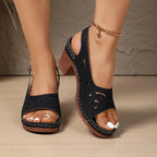 Marina™ | Sandalias con Destello de Alta Costura