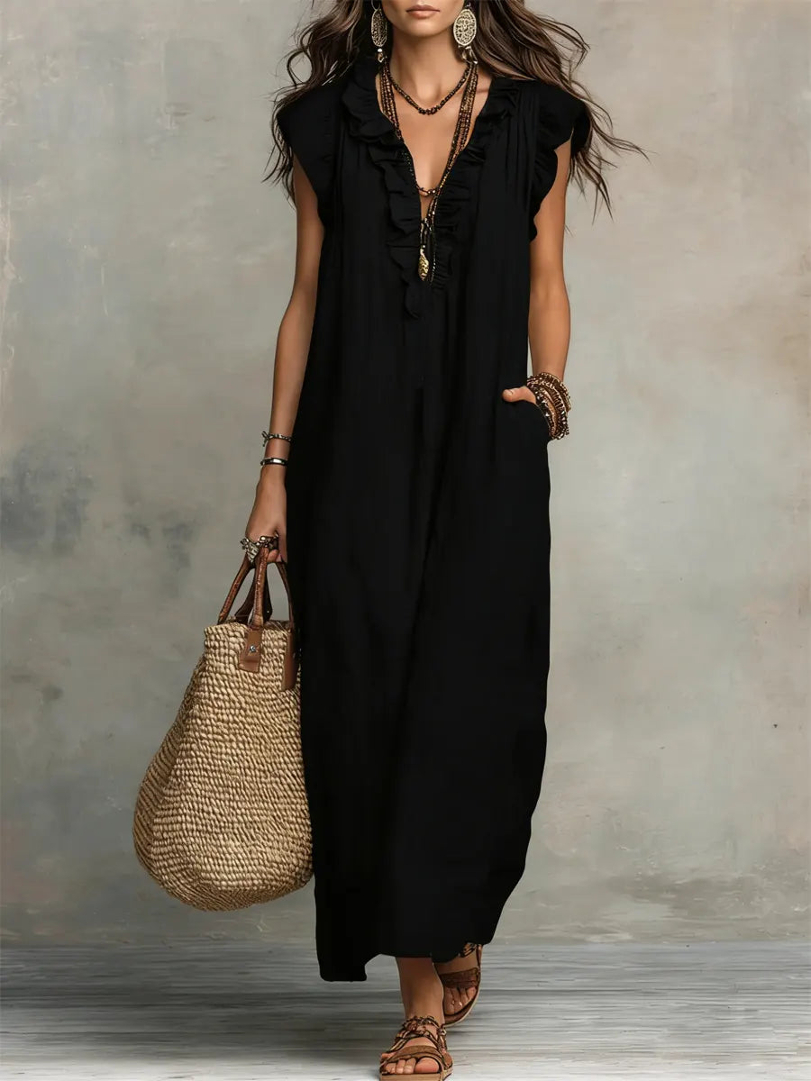 Candela™ | Vestido Largo de Estilo Bohemio