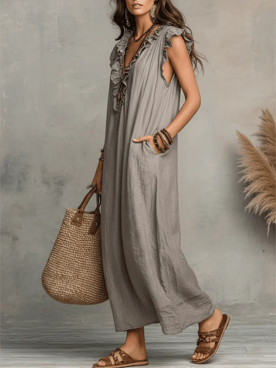 Candela™ | Vestido Largo de Estilo Bohemio