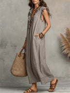 Candela™ | Vestido Largo de Estilo Bohemio