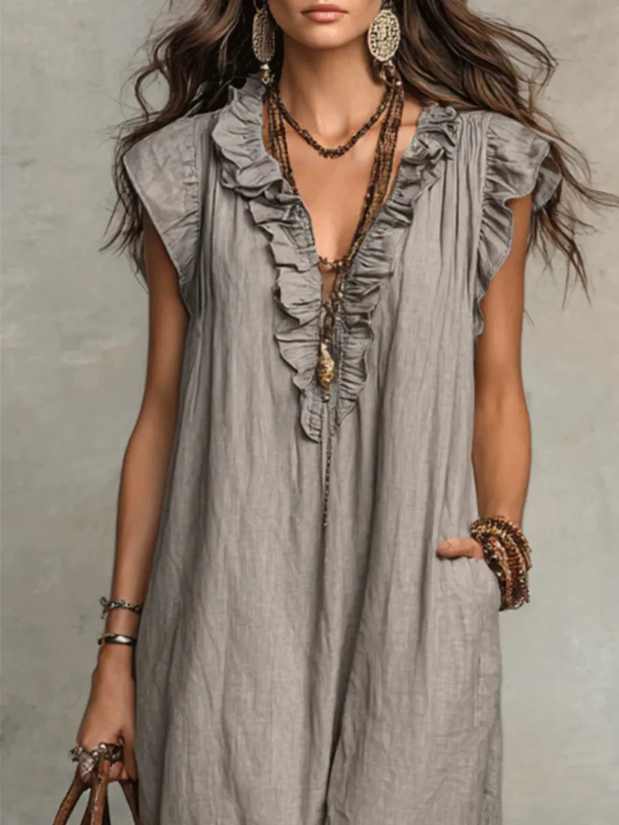 Candela™ | Vestido Largo de Estilo Bohemio