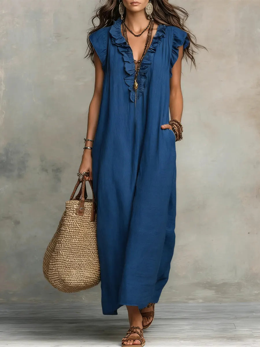 Candela™ | Vestido Largo de Estilo Bohemio