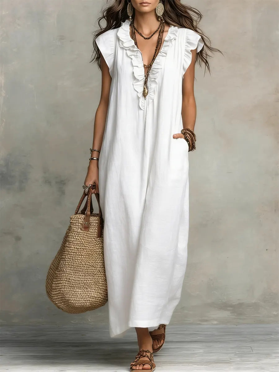 Candela™ | Vestido Largo de Estilo Bohemio