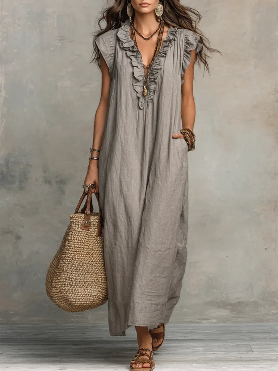 Candela™ | Vestido Largo de Estilo Bohemio