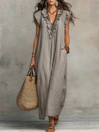 Candela™ | Vestido Largo de Estilo Bohemio